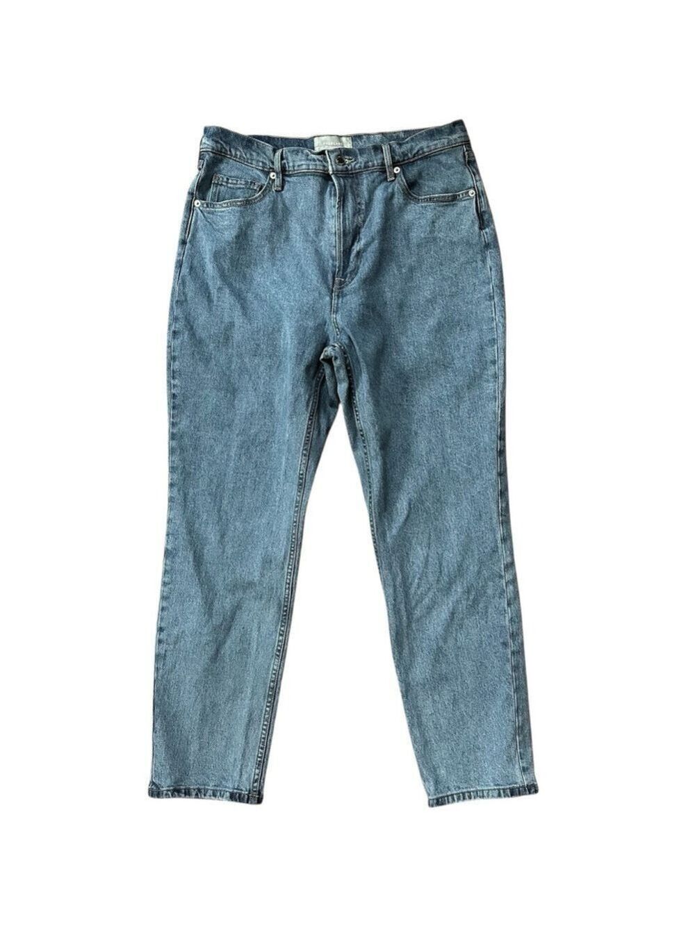 Everlane The Original Cheeky Jean High Rise Slim Straight Leg Denim Size 31